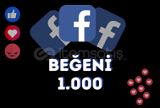 KALİTE VE SAĞLAM / 1000 FACEBOOK BEĞENİ