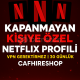KALİTE VE SAĞLAM KİŞİYE ÖZEL NETFLİX 4K ULTRA HD
