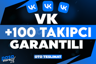 ⭐[KALİTE] VK +100 TAKİPÇİ GARANTİLİ⭐