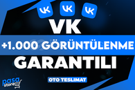 ⭐[KALİTE] VK +1.000 GÖRÜNTÜLENME GARANTİLİ⭐