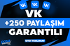 ⭐[KALİTE] VK +250 PAYLAŞIM GARANTİLİ⭐