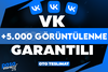 ⭐[KALİTE] VK +5.000 GÖRÜNTÜLENME GARANTİLİ⭐