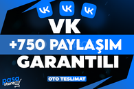 ⭐[KALİTE] VK +750 PAYLAŞIM GARANTİLİ⭐