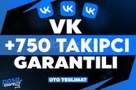 ⭐[KALİTE] VK +750 TAKİPÇİ GARANTİLİ⭐