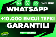 ⭐[KALİTE] WHATSAPP +10.000 EMOJİ TEPKİ TÜRK⭐
