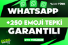 ⭐[KALİTE] WHATSAPP +250 EMOJİ TEPKİ TÜRK⭐