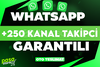 ⭐[KALİTE] WHATSAPP +250 KANAL TAKİPÇİ⭐