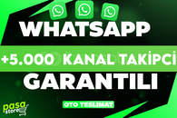 ⭐[KALİTE] WHATSAPP +5.000 KANAL TAKİPÇİ⭐