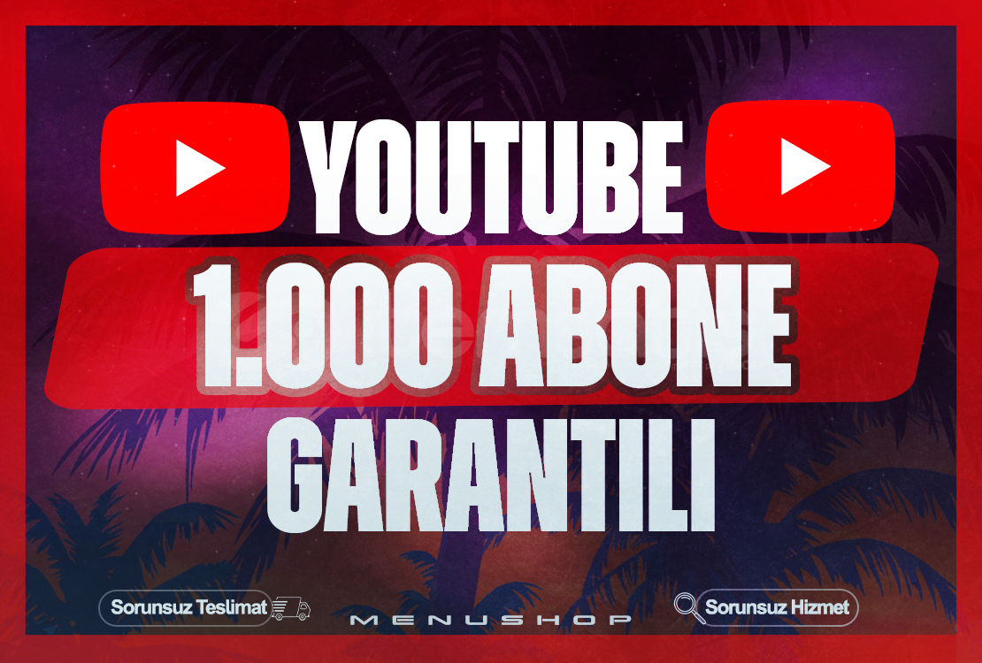 ⭐GARANTİLİ | YOUTUBE 1000 ABONE⭐ ⭐GARANTİLİ | YOUTUBE 1000 ABONE⭐