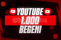 ⭐[KALİTE] Youtube 1000 Gerçek Beğeni⭐
