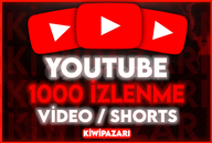 ⭐️ [KALİTE] YOUTUBE 1000 KALICI İZLENME