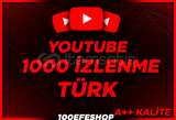 ⭐[KALİTE] Youtube 1000 Organik Gerçek İzlenme
