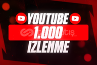 ⭐[KALİTE] Youtube 1000 Organik Gerçek İzlenme⭐