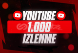 ⭐[KALİTE] Youtube 1000 Organik Gerçek İzlenme