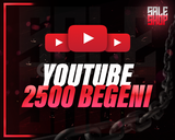 [KALİTE!] YOUTUBE 2500 BEĞENİ | ÇOK HIZLI