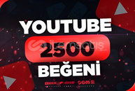 ⭐[KALİTE] Youtube 2500 Gerçek Beğeni⭐