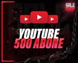 [KALİTE!] YOUTUBE 500 ABONE | ÇOK HIZLI