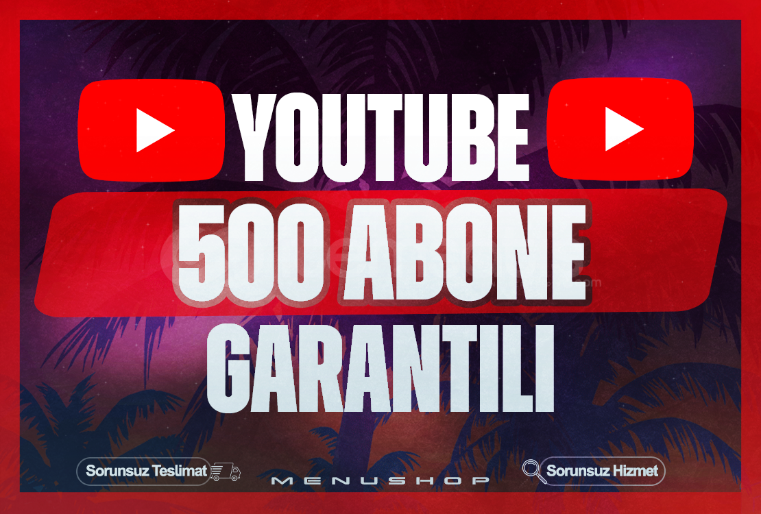 ⭐GARANTİLİ | YOUTUBE 500 ABONE⭐ ⭐GARANTİLİ | YOUTUBE 500 ABONE⭐