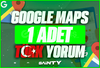 ✅[KALİTELİ]✅ 1 ADET GOOGLE MAPS TÜRK YORUM⭐