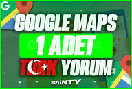 ✅[KALİTELİ]✅ 1 ADET GOOGLE MAPS TÜRK YORUM⭐