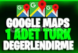 ⚜️KALİTELİ⚜️ 1 ADET TÜRK GOOGLE MAPS YORUM