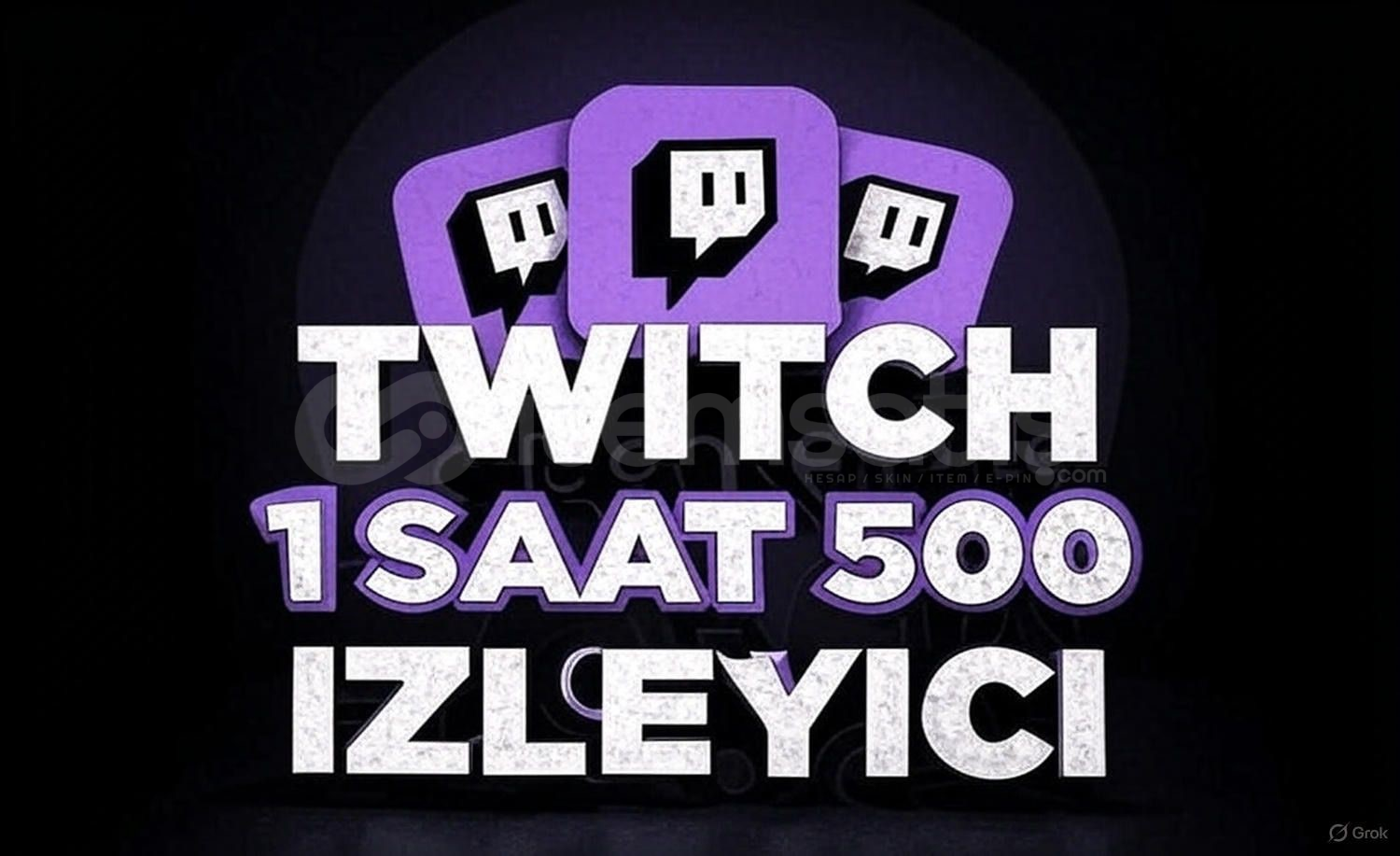 ( Kaliteli ) 1 Saat Twitch 500 İzleyici ( Kaliteli ) 1 Saat Twitch 500 İzleyici