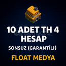 [KALİTELİ[ 10 ADET TH 4 SATILIK