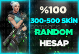 ⭐[KALİTELİ]%100 300-500 SKİN GARANTİ RANDOM⭐