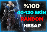 ⭐[KALİTELİ]%100 40 - 120 SKİN GARANTİ RANDOM⭐