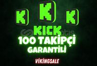 ⭐️[KALİTELİ] 100 ADET KİCK TAKİPÇİ⭐