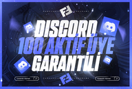 ⭐|KALİTELİ| 100 AKTİF ÜYE DİSCORD⭐