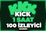 ✨ KALİTELİ✨100 İzleyici 1 Saat