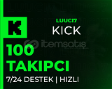 ⭐[KALİTELİ] 100 Kick Takipçi | ⭐