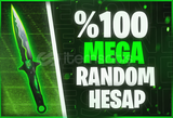 ⭐️[KALİTELİ] %100 MEGA+ RANDOM HESAP⭐️