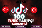 ⭐️ [KALİTELİ] 100 TİKTOK TÜRK TAKİPÇİ ⭐