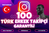 ⭐️[KALİTELİ] 100 TÜRK ERKEK TAKİPÇİ⭐️