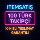 KALİTELİ 100 TÜRK TAKİPÇİ 