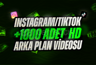 ⭐[KALİTELİ] +1000 ADET ARKA PLAN VİDEOSU