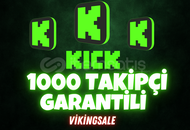 ⭐️[KALİTELİ] 1000 ADET KİCK TAKİPÇİ⭐