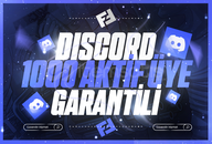 ⭐|KALİTELİ| 1000 AKTİF ÜYE DİSCORD⭐