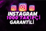 ⭐KALİTELİ⭐1000 GERÇEK TAKİPÇİ⭐