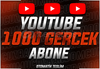 ⭐KALİTELİ⭐ 1000 GERÇEK YOUTUBE ABONE