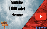 ⭐[Kaliteli] 1.000 İZLENME YOUTUBE+GARANTİ