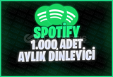 ⭐[KALİTELİ] 1000 Spotify Aylık Premium Dinlenme