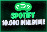 ⭐[KALİTELİ] 10.000 Spotify Premium Dinlenme