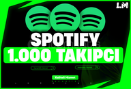 ⭐[KALİTELİ] 1.000 Spotify Takipçi