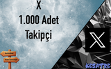 ⭐[Kaliteli] 1.000 TAKİPÇİ TWİTTER(X)+GARANTİ