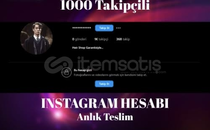 [KALİTELİ]1000 TAKİPÇİLİ İNSTAGRAM HESABI