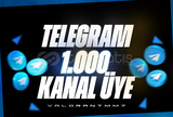 ⭐KALİTELİ⭐1000 TELEGRAM GERÇEK AKTİF ÜYE⭐