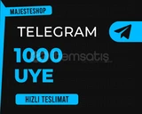 ⭐KALİTELİ⭐1000⭐ TELEGRAM ÜYE